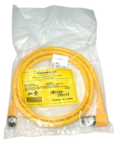 New Turck Eurofast  RKC 4.4T-1-WSC 4.4T  U5269  Cordset Cable 4-Pin