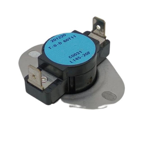 Reznor 50418 Auto Control Limit Switch Disc 125-145°F