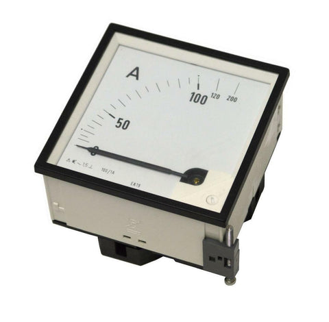 AMP PANEL METER 0-200 AMPS