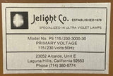 Jelight Co. PS 115/230-3000-30 High Voltage Power Supply 115/230 Volts