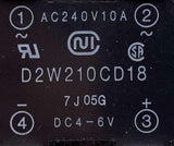 D2W210CD18 Solid State Relay 240 VAC @ 10 Amps 4-6 VDC