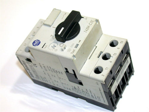 UP TO 4 ALLEN BRADLEY 4.0-6.3 A MOTOR PROTECTOR CIRCUIT BREAKER 140M-C2E-B25