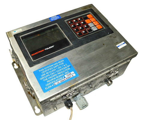 MASSTRON / TOLEDO 8141 SCALE CONTROLLER - SOLD AS IS