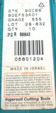 Lot of 10 New Ingersoll Profile Carbide Milling Inserts NCEX150500R IN1030