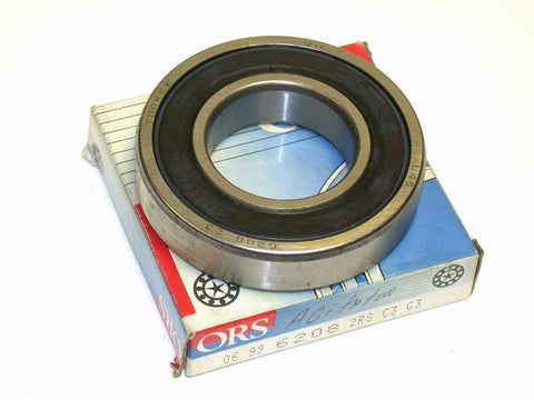BRAND NEW IN BOX ORS BALL BEARING 40MM X 80MM X 18MM 6208 2RS C3