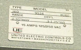 New United Electric Controls  J6D  9534  Pressure Switch 15 Amp 125/250 VAC