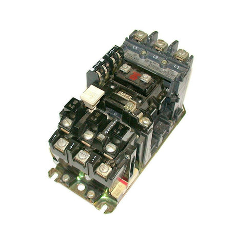 ALLEN BRADLEY 27 AMP NON-REVERSING MOTOR STARTER RELAY NEMA 1 MODEL 509-B0D