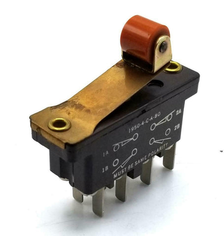 Gamco 1950-4-C-A-BO Roller Lever Snap Switch