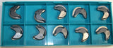 Lot of 10 New Ingersoll Profile Carbide Milling Inserts NCEX190500R IN1030