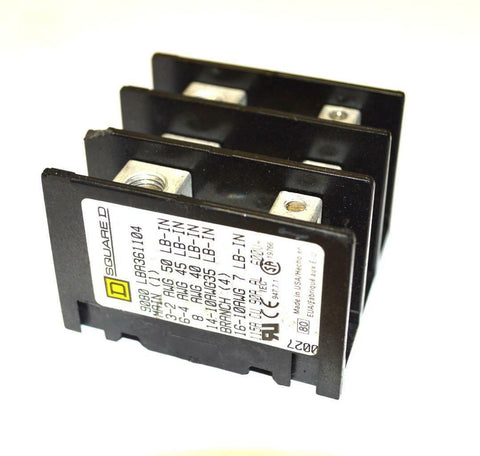 SQUARE D 9080 TERMINAL BLOCK 600 VOLT 90 AMP