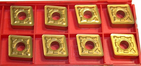 Lot of 8 New Sandvik T-Max P Turning Carbide Inserts CNMG 12 04 12-MR 2025