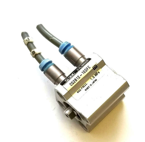 SMC CQ2B12-10DFC Compact Pneumatic Cylinder (13Available)