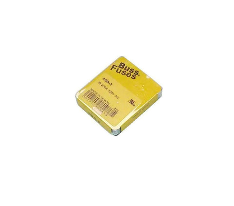 New Box of 5 Cooper Bussman  AGA-5  Fuses 5 Amp 125 VAC