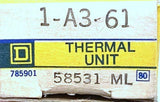 Square D A3.61 Overload Thermal Unit Heating Element (4 Available)