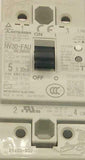 Mitsubishi Electric  NV30-FAU  2-Pole 5 Amp 100-240 VAC Circuit Breaker