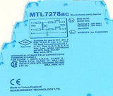New Measurement Technology  MTL7056ac  Din Rail Mount Safety Barrier Relay