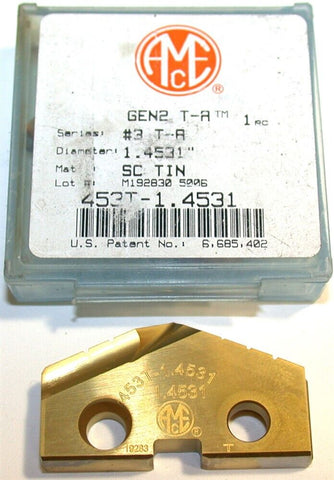 Allied Machine Original T-A 1.4531" Spade Drilling Insert 453T-1.4531