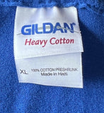 Gildan Men's Mac Miller Thumbs Up Dope Kid 2012 Tour Blue Shirt Size XL
