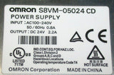 Omron Switching Mode Input AC100-240 Output DC24V 2.2A Power Supply S8VM-05024CD