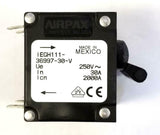 Airpax IEGH111-36997-30-V Circuit Breaker 30 A 250 V 3 Pole