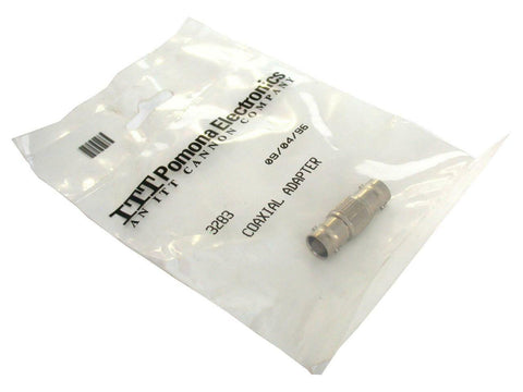 BRAND NEW ITT POMONA ELECTRONICS COAXIAL ADAPTER MODEL 3283 (4 AVAIL.)