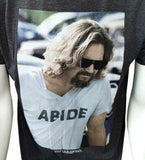 Spectra Men's The Big Lebowski The Dude Abide Graphic Short Sleeve Shirt Size M