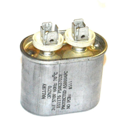 MALLORY OPN270 CAPACITOR 2 UF 370 VOLTS