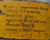 Grenzsignalgeber Typ I-22 Manometer W/ Inductive System 0-10 BAR