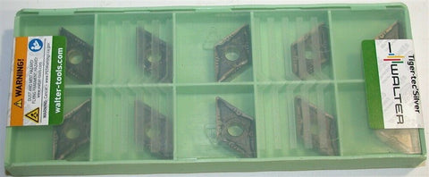 Lot of 10 Walter Indexable Turning Carbide Inserts DNMG150408-NRS WSM20S