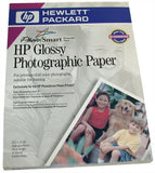 Box of 20 Sheets HP 8.5" x 11" Glossy Photographic 8.5" x 11" Paper HP C5982A