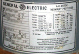 GE General Electric  5K48UG798BS  3 Phase AC Motor 1 HP