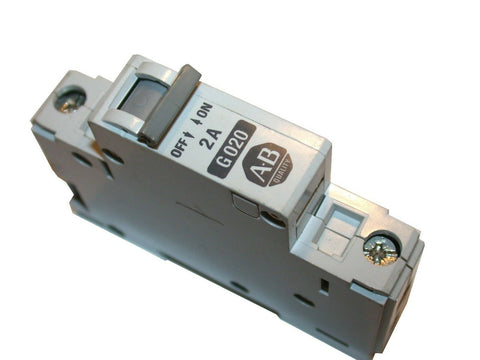 UP TO 24 ALLEN BRADLEY 2 AMP CIRCUIT BREAKERS 1492-CB1 G020 FREE SHIPPING
