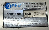 PBM Series DSR Pneumatic Actuator Valve 140 PSI
