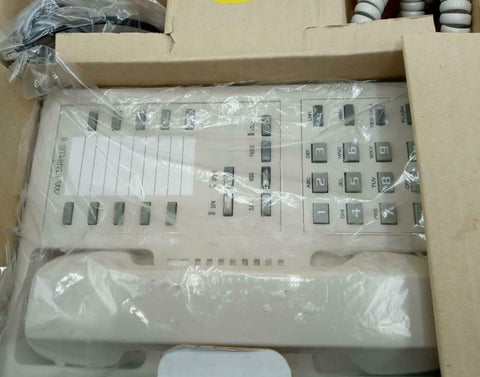 Vodavi Starplus II 2604E-06 Single Line Corded Business Telephone - Almond