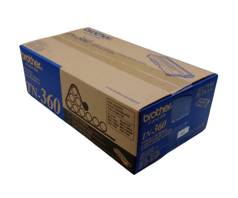 Brother TN-360 Toner Cartridge For Use With Select HL, MFC & DCP Printer Models