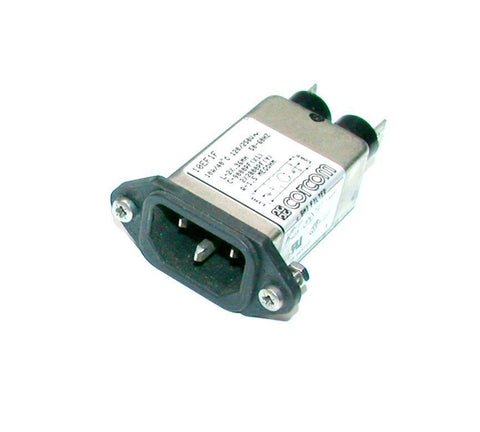 Corcom 10EF1F Power Entry Module Filter 120/250 VAC 50/60 Hz 10 Amp