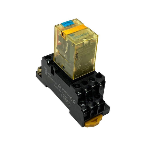 Idec RU2S-M-D24 Ice Cube Relay w/ Base 24VDC