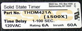 2 SSAC SOLID STATE POWER TIMERS 1500X MODEL THDM421A