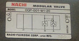 New Nachi  Fujikoshi  OCP-G01-W1-20  Modular Hydraulic Valve