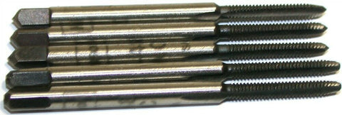Lot of 5 New Hanson 3-48 NC 3 Flute Plug Taps