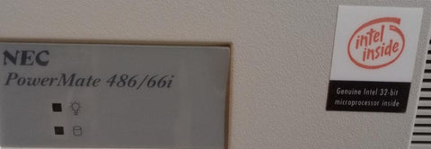 Micro Plus Computer 486 NEC PowerMate 486 / 66i Vintage PC Computer Intel 32-Bit Micro CPU PM-