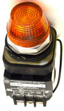 Allen Bradley 800T-N296 Series T Pilot Light Orange W/ Relay Module(6 Available)