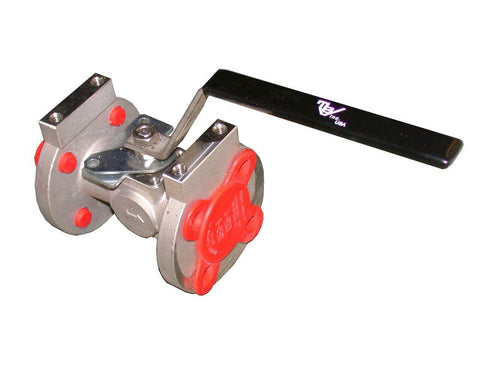 NEW TBV STAINLESS 1" STRAIGHT CRYOGENIC BALL VALVE CF3M