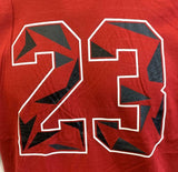 Nike Men's Michael Jordan 23 Red Short Sleeve T-Shirt Size Large