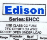 Edison EHCC3DIU 3 Pole Modular Fuse Holder For Class CC Fuse 30A 600V Max