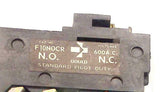 New Gould  F10N0CR  Auxiliary Contact Block Kit 10 Amp  1 N.O. 1 N.C. 600 VAC
