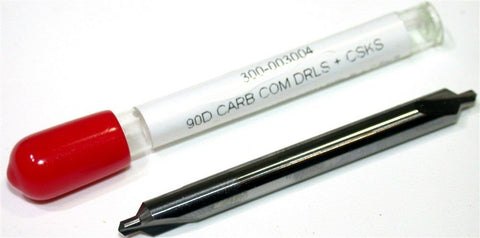 New Hertel Plain Cut 90° Angle Carbide Combo Incl Drill & Countersink 01042324