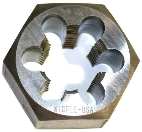 Widell Hex Rethreading Die for 1"-8 UN Thread 39298 Made in the USA