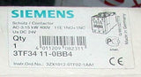New Siemens  3TF3411-0BB4  Motor Starter Relay 32 Amp 24 VDC
