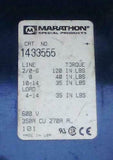 Marathon 1433555  Single Pole Power Distribution Terminal Block 600 VAC 350 Amp